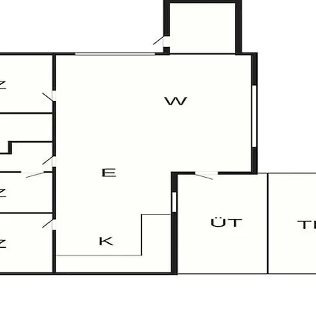 Feriehus 6 Person In Vaeggerlose